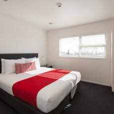 Main Bedroom room in the 2 Bedroom room at The Dawson Motel New Plymouth